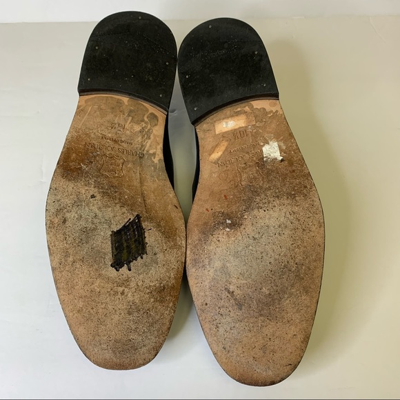 Charles Jourdan Leather Tab Loafers - Picture 9 of 11